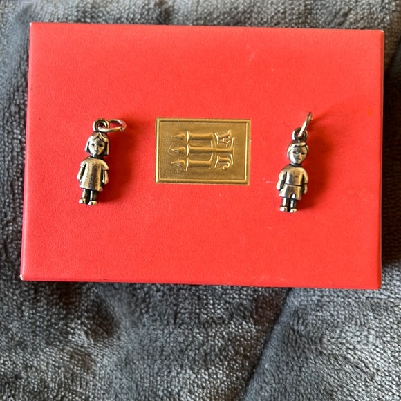 James Avery Jewelry James Avery Boy And Girl Charms Sterling Silver Poshmark